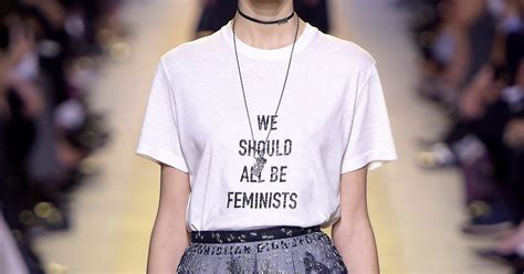 t shirt dior feminist|dior fashion show 2017.